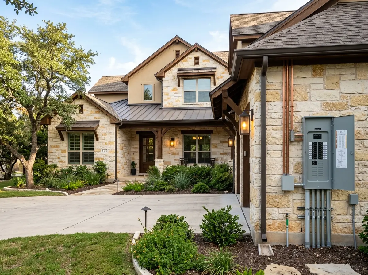 Completed roofing project